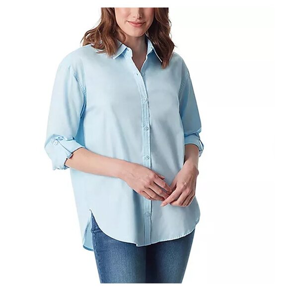 Gloria Vanderbilt Women's Button‎ Down Shirt - Picture 1 of 5